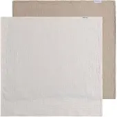Babys Only Hydrofiele doek Tender beige/linen - 65x65 - 2-pack