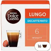 Dolce Gusto Lungo Decaffeinato - 16 capsules - 110 g
