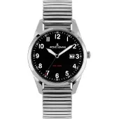 Jacques Lemans Kwartshorloge Vienna Armbandhorloge, herenhorloge, dameshorloge, analoog, datum, flexband, trekband