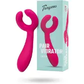 EasyToys Couple - oplaadbare waterdichte duo vibrator - siliconen - roze