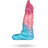 Vuxen Sillicone Penis Sleeve Yosnex Roze/Blauw