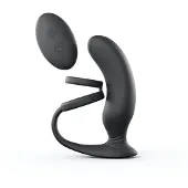 Love to love - prostaat vibrator met ring (zwart)