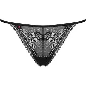 Obsessive Intensa - dames string - kanten bandjes - zwart