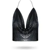 Cottelli Metal TOP Zwart