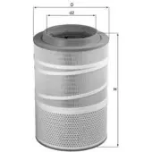 MAHLE ORIGINAL LX 1278 Luchtfilter