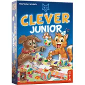 999 Games - Clever - Junior - Dobbelspel - Vanaf 5 jaar - Kinderspel - Gezelschapsspel - Educatief spel - Klein cadeautje