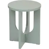 Atmosphera Créateur d'intérieur® Bijzettafel Bloom - Ø40xH51cm - Patinagroen