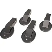 Powertec Krachtapparatuur accessoire - PowerTec Footplate WB-FPA - set van 4 st