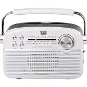 Trevi RA 7F50 BT, Persoonlijk apparaat, Analoog, AM, FM, SW, USB-C, Wit, Eénkleurig