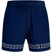 Jack & Jones Broek navy / wit