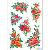 Herma Stickers Rozenbouquet - 10 stuks