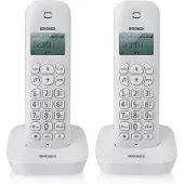 Brondi Gala Twin DECT-telefoon Wit Nummerherkenning