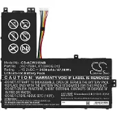 123accu Acer AC17B8K / KT.0040G.012 accu (15.2 V, 3150 mAh, huismerk)