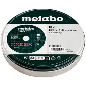 Metabo 10x Doorslijpschijven | 125x1,0x22,33 | Inox | TF 41W - 616399000