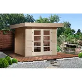 Weka Tuinhuis 126 - Onbehandeld - 295x300cm