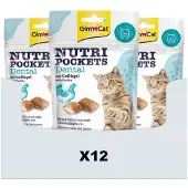 GimCat 12x Nutri Pockets Dental 60 Gr