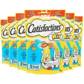 Catisfactions Kattensnoepjes - Mix Snacks Zalm en Kaas - 6x60g