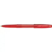 Pilot Super Grip G Niet-intrekbaar Balpen Rood 0,4 mm Medium Kegelvormig Navulbaar