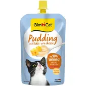 GimCat Pudding Kattensnack Kaas 100 Gr