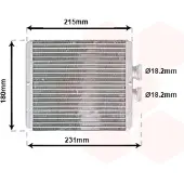 VAN WEZEL 03006198 Kachelradiateur, interieurverwarming