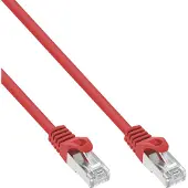InLine Patchkabel, SF/UTP, Cat.5e, rood, 7,5m