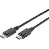 Digitus AK-340100-100-S DisplayPort-kabel DisplayPort Aansluitkabel DisplayPort-stekker, DisplayPort-stekker 10.00 m Zwart