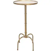 Clayre & Eef Bijzettafel Ø 40x81 cm metaal rond