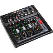 JB Systems Live 4 Compacte PA mixer 4 ingangen / 3-kanalen