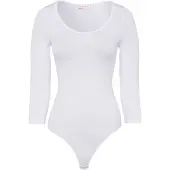 Falke body met lange mouwen Silk Touch rondom naadloos