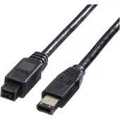 Roline FireWire kabel | 9 naar 6 pins | 1.8 meter (400 Mbps)