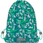 Baagl Minecraft Gymtas Silver Creeper