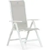 Hartman Tuinstoel Alice Recliner White Beige
