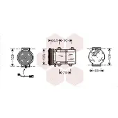 VAN WEZEL 1800K276 Aircopomp