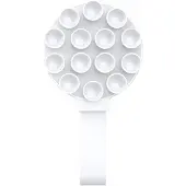 Mobigear MagSafe Zuignap Telefoonhouder | SnapDisc - Wit Universeel