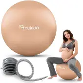 Nukido Zwangerschaps- en aerobicsbal 65 cm NS-951 beige