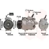 VAN WEZEL 0600K419 Aircopomp