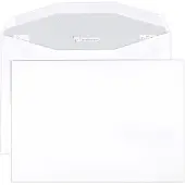 Clairefontaine Clairalfa witte enveloppen 162x229 mm gegomd machinegeschikt 500 stuks