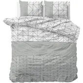 Sleeptime Flanel Gino Dekbedovertrek Grey-200x200/220