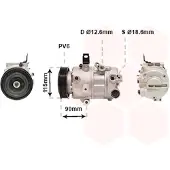 VAN WEZEL 8301K711 Aircopomp
