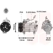 VAN WEZEL 5201K700 Aircopomp