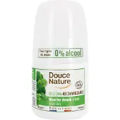 Douce Nature Deodorant roll on mint hervulbaar 50 gram