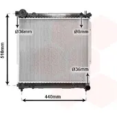 VAN WEZEL 52002074 Radiateur