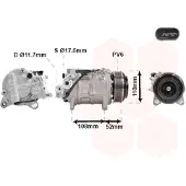VAN WEZEL 0600K601 Aircopomp