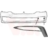 VAN WEZEL 0550581 Bumperlijst