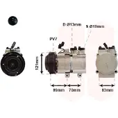VAN WEZEL 8200K257 Aircopomp