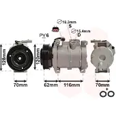 VAN WEZEL 0700K109 Aircopomp