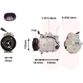 VAN WEZEL 5800K265 Aircopomp
