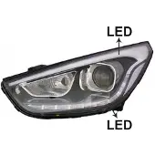 VAN WEZEL 8262963 Koplamp