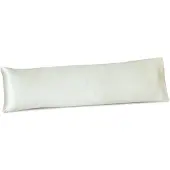 Beauty Silk - Satijnen Body Pillow Kussensloop - Creme - 40x145 cm - Glans Satijn
