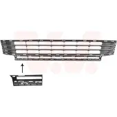 VAN WEZEL 5819599 Ventilatiegrille, bumper